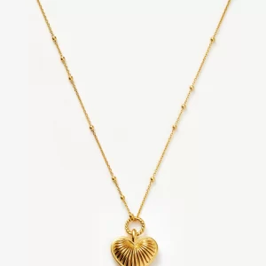 Fine Diamond Mushroom Mini Pendant Necklace